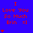 A blue background displays red text reading "I Love You So Much Erin =]" with animated heart symbols appearing in different positions across frames.