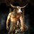 A pixelated figure with long horns stands against a dark background, next to green text reading "BEAR BACK".