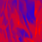 A static image with a red and blue abstract pattern on the left, transitioning to solid gray on the right.