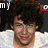 Four- of pixelated celebrity faces with partial text overlays, each showing distinct expressions and clothing