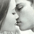 Black-and-white pixelated image of two people in close proximity with overlaid text quoting Edward and Bella.