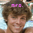 A person with brown curly hair appears in three with changing pink text above their head: 'mrs.', 'shackley', and '<3'