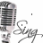 Animated contact sheet of a vintage microphone icon with repeated "Sug." text and color-coded dots, arranged in 5 columns by 4 rows across 18 frames.