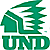 Animated contact sheet showing two distinct logo designs: a green UND house-and-leaf emblem on white background and a pixelated CoolBuddy.com text sword on blue-gray gradient.