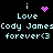 Pixelated text and symbols on black background with animated pink heart and starburst icons above 'Love' text.