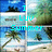Pixelated beach scene with palm trees, blue sky, and turquoise water, overlaid with cyan text reading 'I Luv Summer 2007' and '3x3x3' in different frames.
