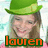 A person wearing a green hat with a smiling expression, displayed in two side-by-side frames with text labels below.