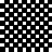 Static pixel with four colored regions on a black-and-white checkered background, including red, green, purple, and pink sections