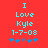 Red background with cyan text reading "I Love Kyle 1-7-08" and five star symbols, where the third star changes from purple to blue between frames.