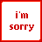 A 5x5 contact sheet of animated frames from a pixel art buddy icon featuring text sequences and a blonde woman in red polka-dot dress, with changing text elements including "i'm sorry", "the girl of your DREAMS is now TAKEN" and star symbols.