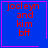 Blue square with red text 'jocleyn and kim bff' in pixelated font, bordered by pink lines; one frame shows a purple heart symbol at bottom-right corner.