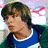 A pixelated animated icon shows a person in three sequential poses: side profile, hand-to-chin pose, and smiling with arms crossed.