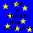 Blue background with yellow stars and pixelated text reading "I am a STAR!!!!! How bout u???" repeated across the image.