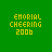 Green background with yellow pixelated text reading "MEMORIAL CHEERING 2006" in three , displayed across nine positions