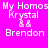 Four display identical text with varying background colors: pink, gray, green, and brown