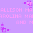 Pixelated text and geometric shapes on a purple background with pink and purple elements.