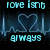 Animated icon with heart-shaped ECG lines, text fragments in cyan and pink, a central 'FIREWORKS' display, and a pixelated anime couple kissing.