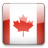 Static pixel art of a Canadian flag with red vertical bars on sides and a red maple leaf centered on white background.