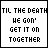 Two side-by-side pixelated display text in a retro digital style, with the right 's bottom line changing from black to pink