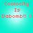 Cyan background with four identical pixelated text blocks reading "Coolocity Is Dabomb!! :)" in red, arranged in a