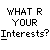 Pixelated interface with gray and yellow sections showing a character on a bench, text options, and a checkbox selection change.