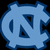 Three light blue NC monogram icons with dark blue outlines arranged in a on black background, one icon partially obscured by gray rectangle