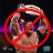 Pixelated image of a person with light skin and dark hair wearing a white cap, overlaid with a red prohibition symbol on a black background.