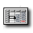Static pixel art of a grid with black lines, white background, and colored cells including red and blue sections.