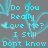 Pixelated cyan text on gray background with translucent blue heart shapes, displaying song lyrics in two