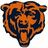 Pixelated orange and dark blue shield-shaped icon with stylized bear head design, featuring prominent snout, ears, and facial features in a blocky digital art style.