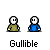 Pixel art buddy icons show two figures: one in green shirt, one in blue dress. Text bubbles change across frames with phrases like LOOK!, IT'S MADONNA!, REALLY?.