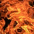Four distinct animated fire effects displayed in a , each with unique flame patterns and color variations
