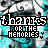 A static image of a repeating pattern featuring stylized lips with cyan and black coloration, overlaid with text reading "THANKS FOR THE MEMORIES."