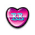 A pixelated heart-shaped icon with a gradient fill transitioning from purple to pink, featuring a blue text overlay reading '20269' in the center.