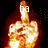 Animated icon shows a hand making a middle finger gesture with 'ha' text above it, transitioning to 'ha...' text while the hand remains static.