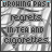 Static image of text 'growing past regrets in tea and cigarettes' over a grayscale forest background with subtle color variations.