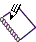 A diamond-shaped icon with a purple border shows a black hand drawing wavy lines on a light gray surface, progressing from one line to four lines across frames.