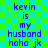 Pixelated text on a green and blue checkered background with repeated phrases.