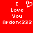 Red background with white pixelated text and symbols arranged in two identical vertical