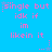 Pixelated pink text on bright blue background with animated star and dot sequences, repeating phrases and punctuation.