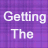 A static contact sheet of a 4x3 grid showing repeated text elements on a purple plaid background with gray transparency overlay.