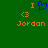 Green background with orange text and blue heart symbol, showing two identical static frames side-by-side.