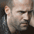 A static image featuring multiple depictions of a man with short hair and stubble, with text labels identifying him as 'jason STATHAM' and 'chev CHELIOS' alongside the word 'crank'.