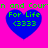 Four blue heart shapes on a bright pink background, each containing green text reading "For Life" and "(333)" with partial green text above.