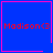 Four blue square with pink borders display red text 'Madison<3' and two distinct symbols in bottom-right corners