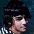 Six distinct show a person in various poses and outfits with text reading 'KAYIA loves... Joe Jonas' on blue background
