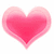 Four heart-shaped icons arranged in a , each with distinct color and outline styles