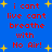 Blue background with red text reading "i cant live cant breathe with No Air!" repeated twice, surrounded by yellow star shapes.