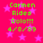 A bright pink background with scattered light pink stars displays green text reading "Carmen Rides Dolo!!! 4/3/89" in two identical vertical