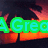 Pixelated text reads 'A Great Holiday' with green, cyan, red, and yellow lettering over orange block shapes against a dark background.